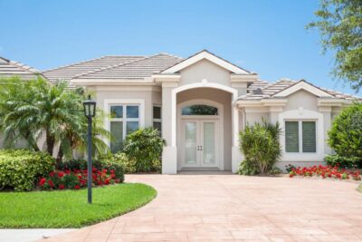 New upscale home