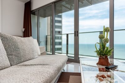 Interior of a beach condominium